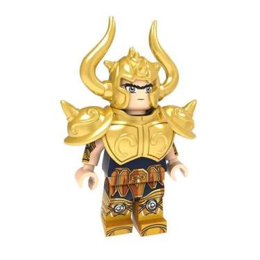 Imagem de Boneco cavaleiros do zodiaco blocos de montar escolha - BLOCO DE MONTA