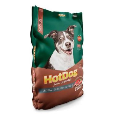 Imagem de Ração para Cães HotDog Sem Corantes Carne e Frango 15kg - Hot Dog - Gr