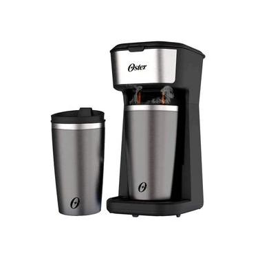Imagem de Cafeteira Oster 2day Inox Com 2 Copos Térmicos 110V