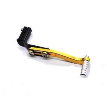 Imagem de Pedal Cambio Passador Moto Trocador Marcha Esportivo Dourado - OEM