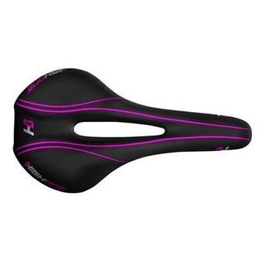 Imagem de Selim mtb vasado soft system high one 279x150mm, Rosa