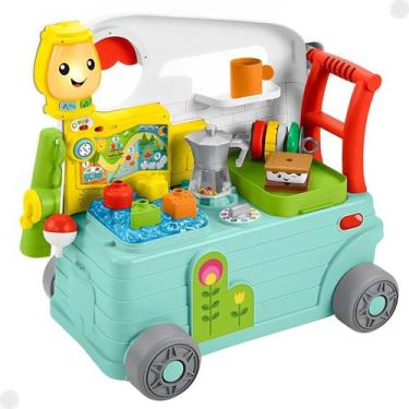 Imagem de Trailer Aprendizagem Sobre Rodas 3 em 1 Andador Fisher-Price HCK53 - M