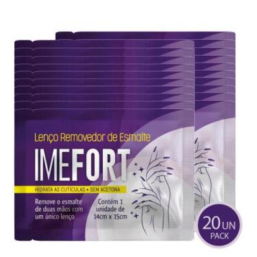 Imagem de Lenço Removedor de Esmalte  20 Unidades  Imefort - La San-Day