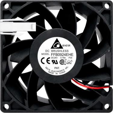 Imagem de Ventoinha FFB0924EHE 24V 18W 0.75A 2L 2P 92X38MM Original - Delta