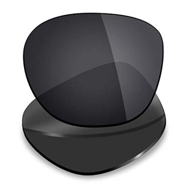 Imagem de Mryok Lentes de reposição para óculos Oakley Hold Out OO9357-55mm – Opções, Polarizado - Stealth Black, One Size