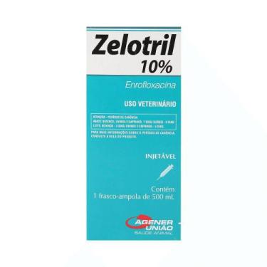 Imagem de Zelotril 10% Injetável Enrofloxacina 500 Ml - Agener