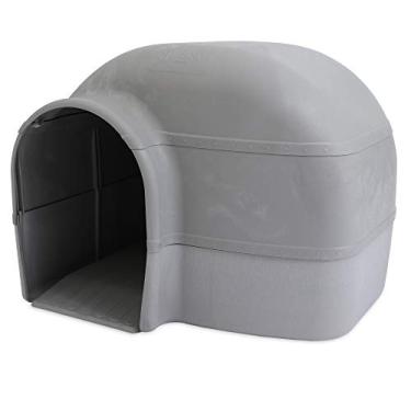 Imagem de Petmate Husky Dog House para cães até 40 kg, cinza