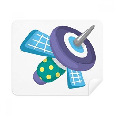 Imagem de Pano de limpeza de satélite de monstro alienígena, 2 peças, tecido de camurça