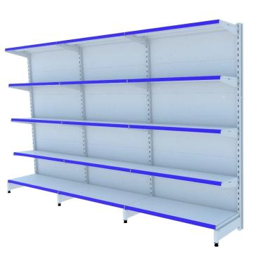 Imagem de Gondola Parede 170 Amapa Flex Kit 3 Metros Branco PE Az