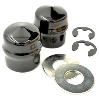 Imagem de Interruptor HD (pacote com 2) Arruela giratória, tampa e E-Clip substitui John Deere Scotts Sabre Tractors M128102, M123254, R27434 para GY22252, GY21049BLE, GY22251, GY21050BLE Spindles