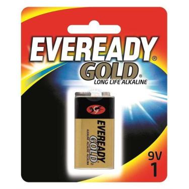 Imagem de Bateria Alcalina Eveready Gold 9V