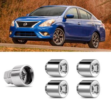 Imagem de Jogo Porca Antifurto Nissan Versa M12x1,5