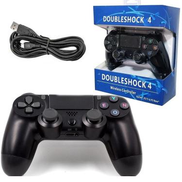 Imagem de Controles Doubleshock Para Ps4 Com Fio Wired Top Joystick