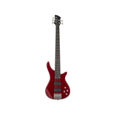 Imagem de Contra Baixo Michael 5 Cordas Ativo BM515 Metallic Red