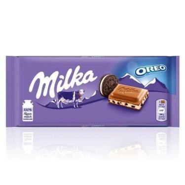 Imagem de Chocolate Milka Recheado Oreo 100G