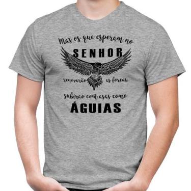 Imagem de Camiseta Evangélica Os Que Esperam No Senhor - 100% Algodão - Atelier