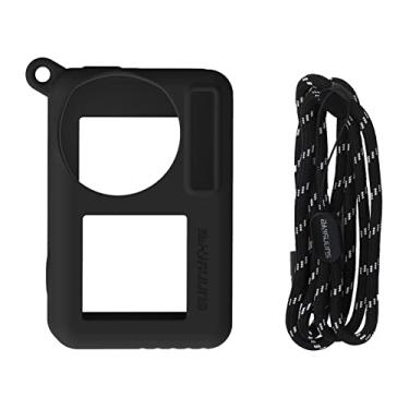 Imagem de TECKEEN Capa protetora de silicone antiarranhões + cordão para câmera DJI OSMO Action 3