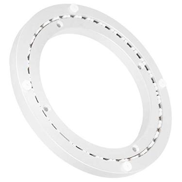 Imagem de Rolamento de mesa giratória, superfície lisa durável de liga de alumínio, fácil de limpar placa giratória de mesa, bonito para vasos de cozinha (8 polegadas)