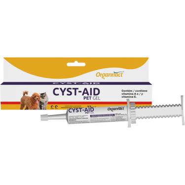 Imagem de Suplemento Alimentar Organnact Cyst-Aid Pet Gel para Cães e Gatos - 27 mL