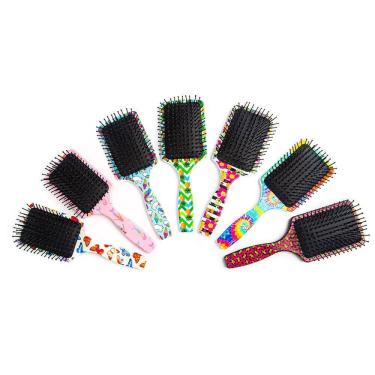 Imagem de Escova de Cabelo Escobel Quadrada Estampada