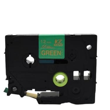 Imagem de Fita Cetim Compatível Brother Tz Tze-Rg34 Verde 12Mm - Geral