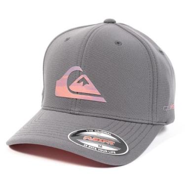 Imagem de Boné Quiksilver Aba Curva Gradient Logo Signature Dark Grey, Tundora, 