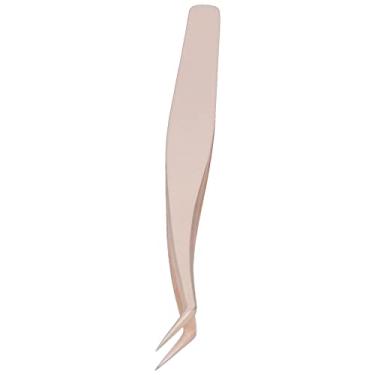 Imagem de Tweezers de Cílios de Ponta de Fibra, Pinça de Categor de Cílios de Cílios de Aço Inoxidável Extensão de Cílios Com Precisão e Talento Excepcional para Separação Precisa de