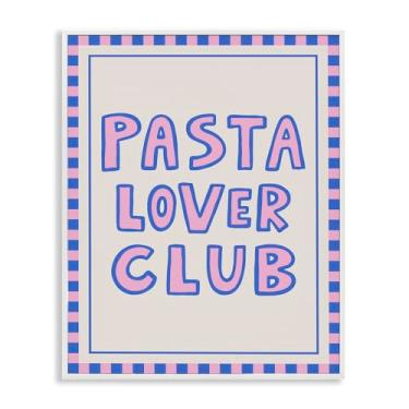 Imagem de Stupell Industries Design de arte giclée emoldurado para massas clube com borda branca por House of Lulu, 61 x 76 cm