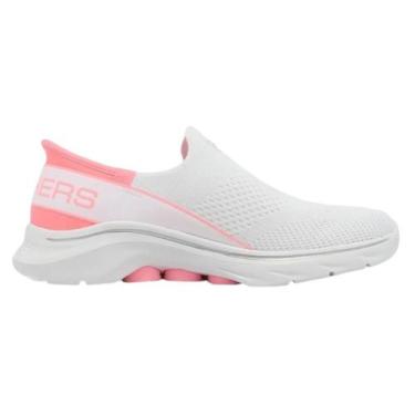 Imagem de Tênis Skechers Go Walk 7 Mia Feminino, Branco, 36