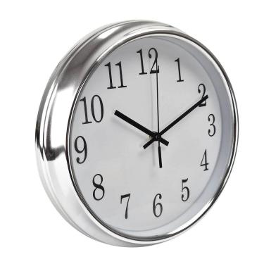 Imagem de Relógio Parede 30Cm Moderno Silencioso Números Grandes