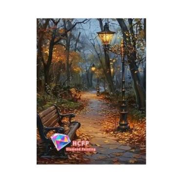 Imagem de Kit De Pintura Em Diamante 5D De Árvore De Coco Na Praia, DIY Mosaico 