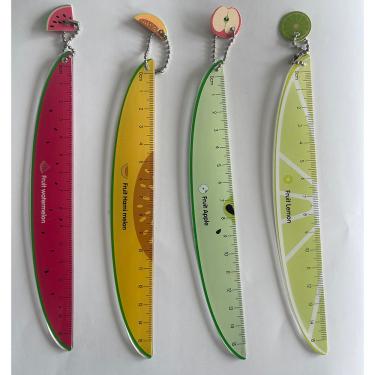 Imagem de REGUA 15 CM FRUTAS SORT SCHOOL BASICS