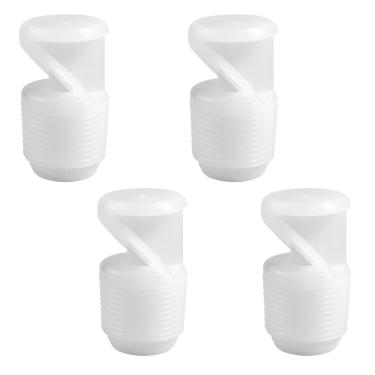 Imagem de Bocal aerador de piscina de substituição 86201500 de 4 peças para piscinas, spa, bicos de pulverização, acessórios, piscinas, bocal de pulverização, aerador para bicos de jato de piscina MIP de 3/4