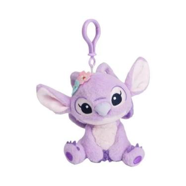 Imagem de Brinquedo De Pelúcia Stitch Azul Disney Scrump Anjo Cartoon Boneco Gen