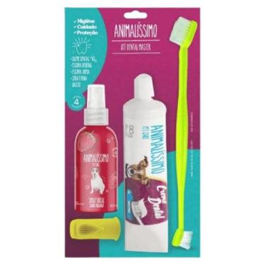 Imagem de Kit Dental Master com Creme Dental, Escova e Spray para hálito sabor M