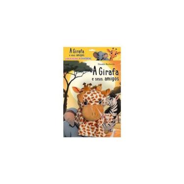 Imagem de A Girafa E Seus Amigos - Livro De História + Fantoche