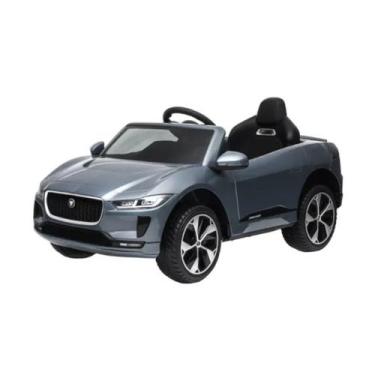 Imagem de Mini carro eletrico infantil 12v jaguar licenciado cinza - Iw