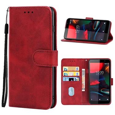 Imagem de Leather Phone Case For Vodafone Smart E11