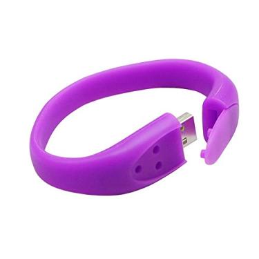 Imagem de Pulseira de 16 GB Modelo USB 3.0 Flash Drive Flash Drive 3.0 Pen Drive USB Jump Drive Memory Stick Zip Drive USB U Disk USB 3.0 Stick USB Disk USB Flash Memory - Roxo