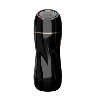 Imagem de Male Masturbator Sex Toys for Men-Electric Automatic Thrusting Suction Vibrating masturbator Cup Male Sex Toys with 10 Modes, Pocket Pussy Vagina Blowjob Stroker (preto)