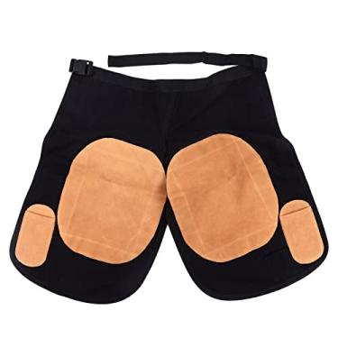 Imagem de MUNEFE CATURA AMPRON FARRIER com bolso, saia de couro pregada, acessórios de fazenda de avental estável para o cavalo para jardim para jardim