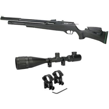 Imagem de Carabina Pressão Pcp T-rex 5.5 Válvula Reguladora Luneta