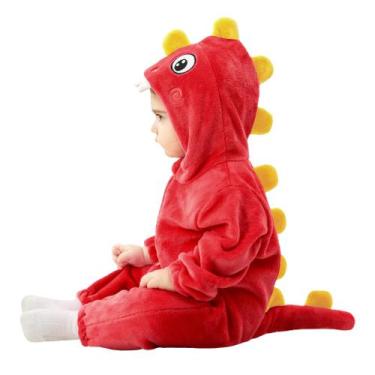 Imagem de Costume TONWHAR Baby Animal Outfit Macacão Macacão 3-4T vermelho
