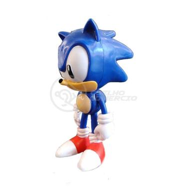 Imagem de Coleção Boneco Action Figure Sonic The Hedgehog Azul 16Cm