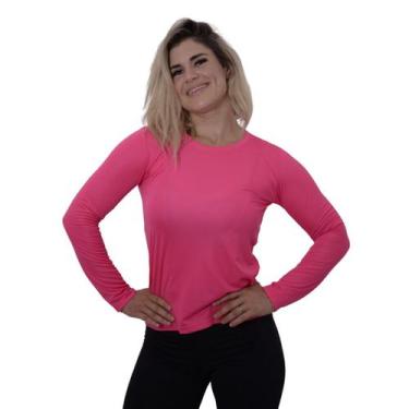 Imagem de Camiseta Manga UV50+ Longa Feminina Dry Fitness Segunda Pele - FRV Mod