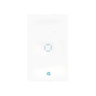 Imagem de Interruptor Inteligente 1 Botão Touch Wi-fi App Alexa Vidro - Evolut