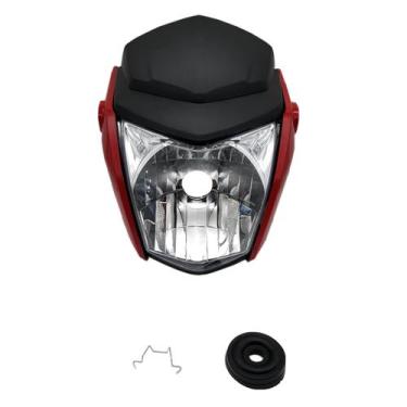 Imagem de Kit Carenagem Vermelha E Farol TITAN 150 2015 FAN 160 15/20-MELC