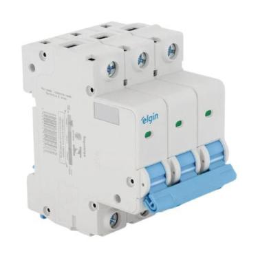 Imagem de Disjuntor Tripolar 6k Branco 3 X 40a - Elgin