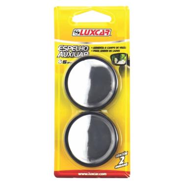 Imagem de Espelho auxiliar convexo 5CM 2 peças luxcar