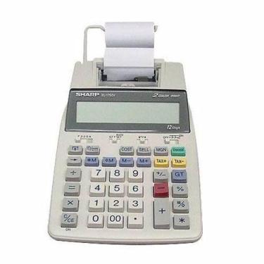 Imagem de Calculadora De Mesa Sharp El-1750 Com Bobina - Original